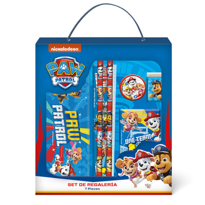 Set Escolar Box 7 Piezas en Caja Con Asa | Paw Patrol