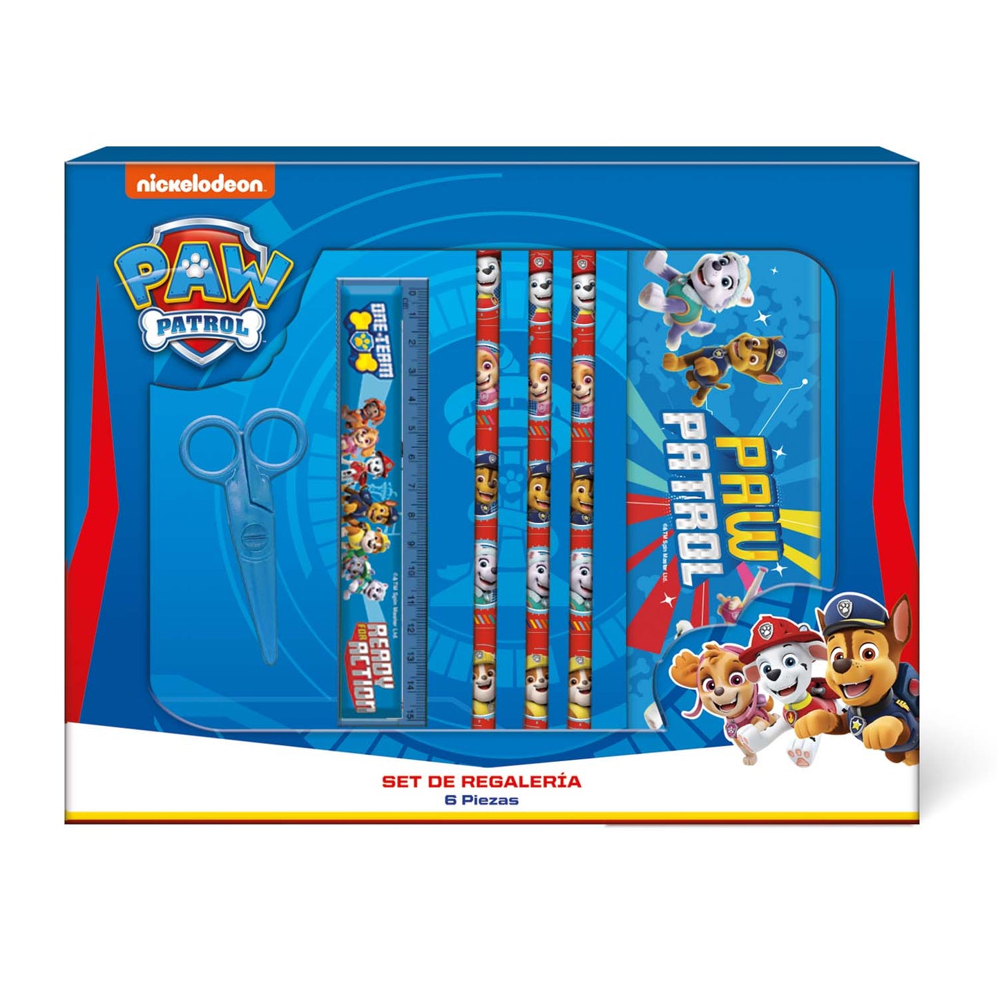 Set Escolar Box 6 Piezas en Caja | Paw Patrol