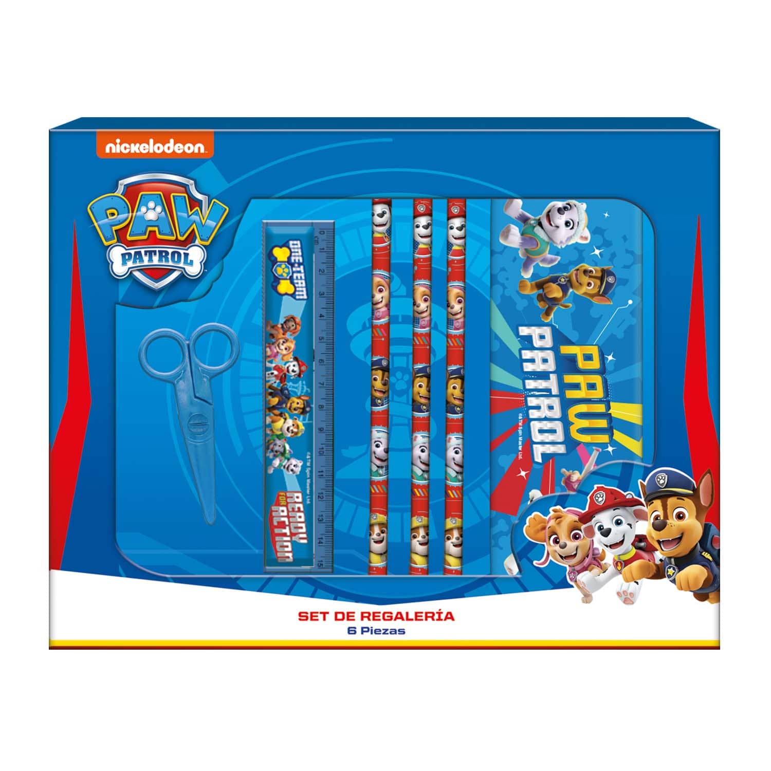 Set Escolar Box 6 Piezas en Caja | Paw Patrol