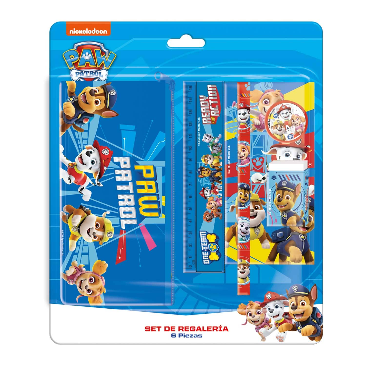 Set Escolar 6 Piezas | Paw Patrol