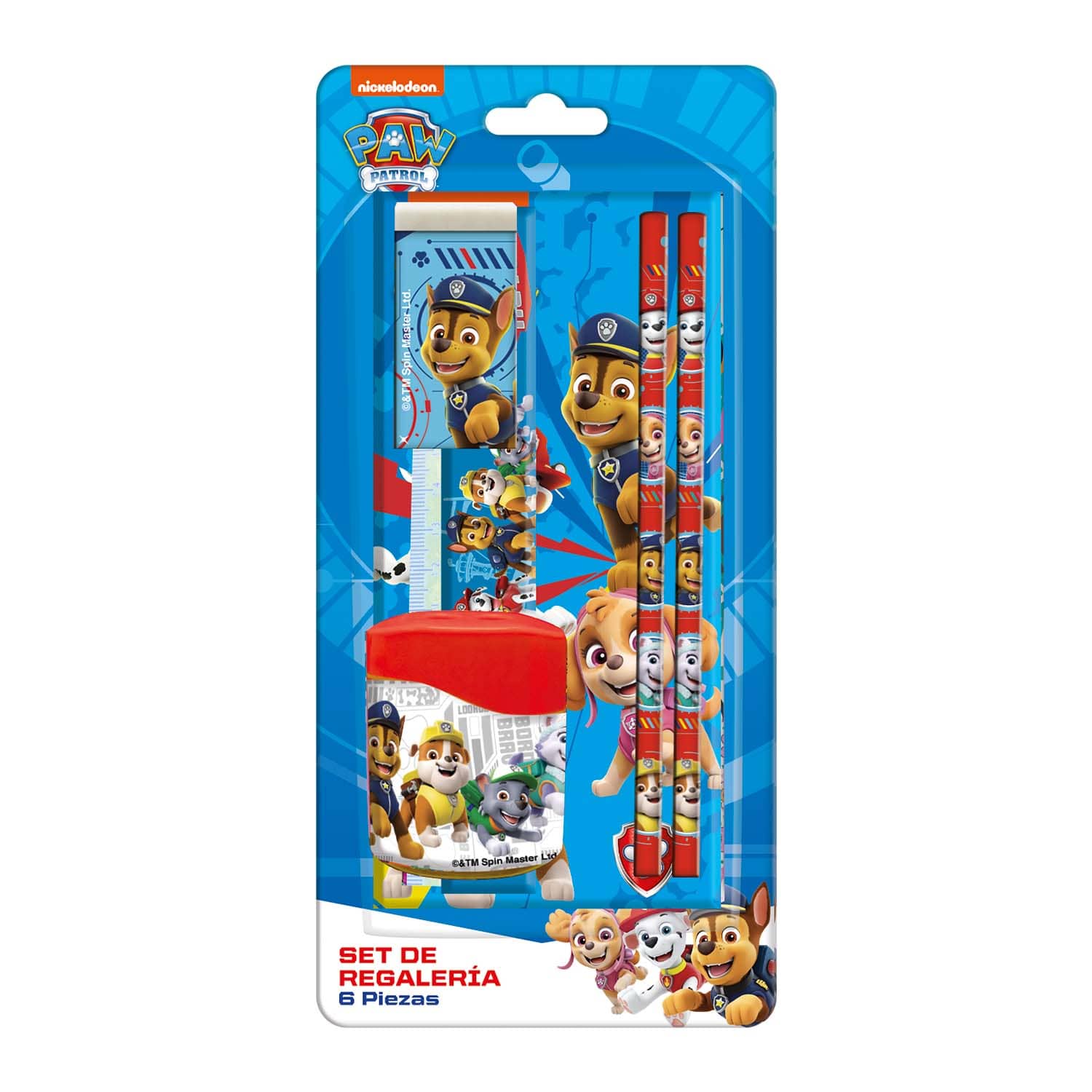 Set Escolar 6 Piezas | Paw Patrol