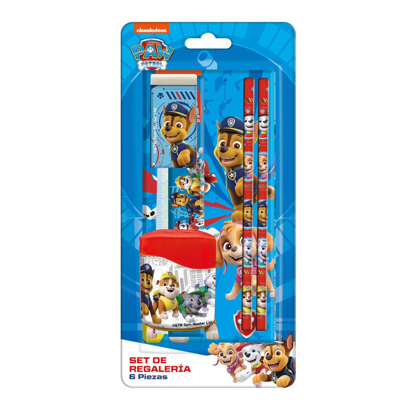 Set Escolar 6 Piezas | Paw Patrol