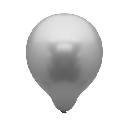 Pack Globo Chrome Plateado + Confeti Estrella Plateada | Big Party