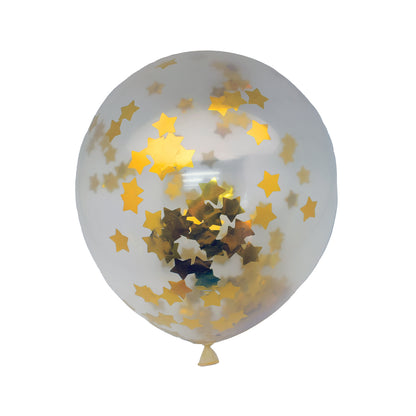 Pack Globo Transparente + Confeti Estrella | Big Party