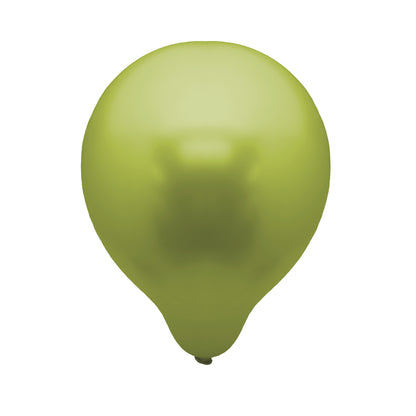 Globo Chrome N° 10 Verde Lima 12 Un. | Big Party