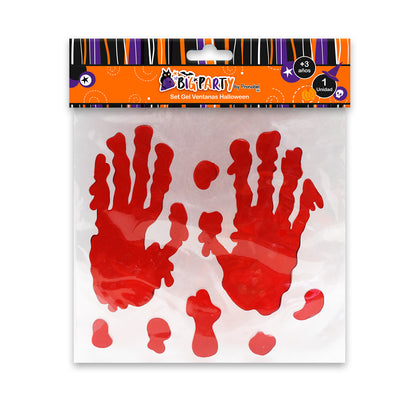 Sticker Gel Halloween 20x20 cm | Big Party