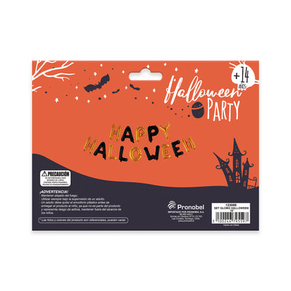 Set Globo Happy Halloween 40 cm | Big Party