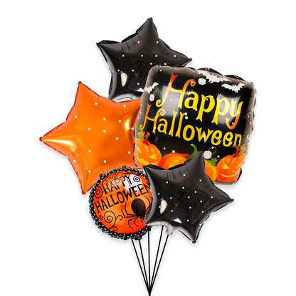 Set 5 Globos Metálicos Halloween 45 cm Big Party