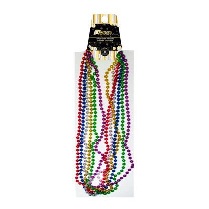 Set 6 Collar Perlados Color Surtido | Big Party