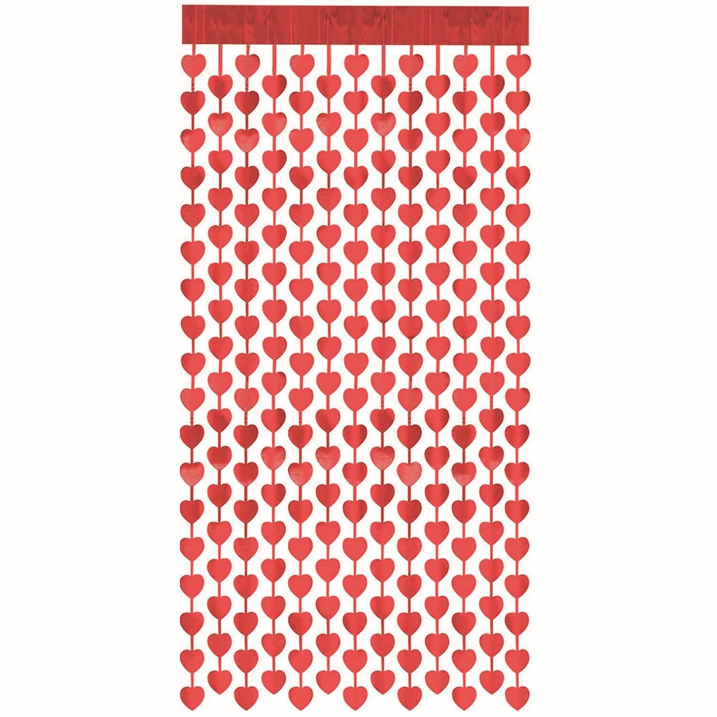 Cortina Decorativa Corazon 1x2 metros | Big Party