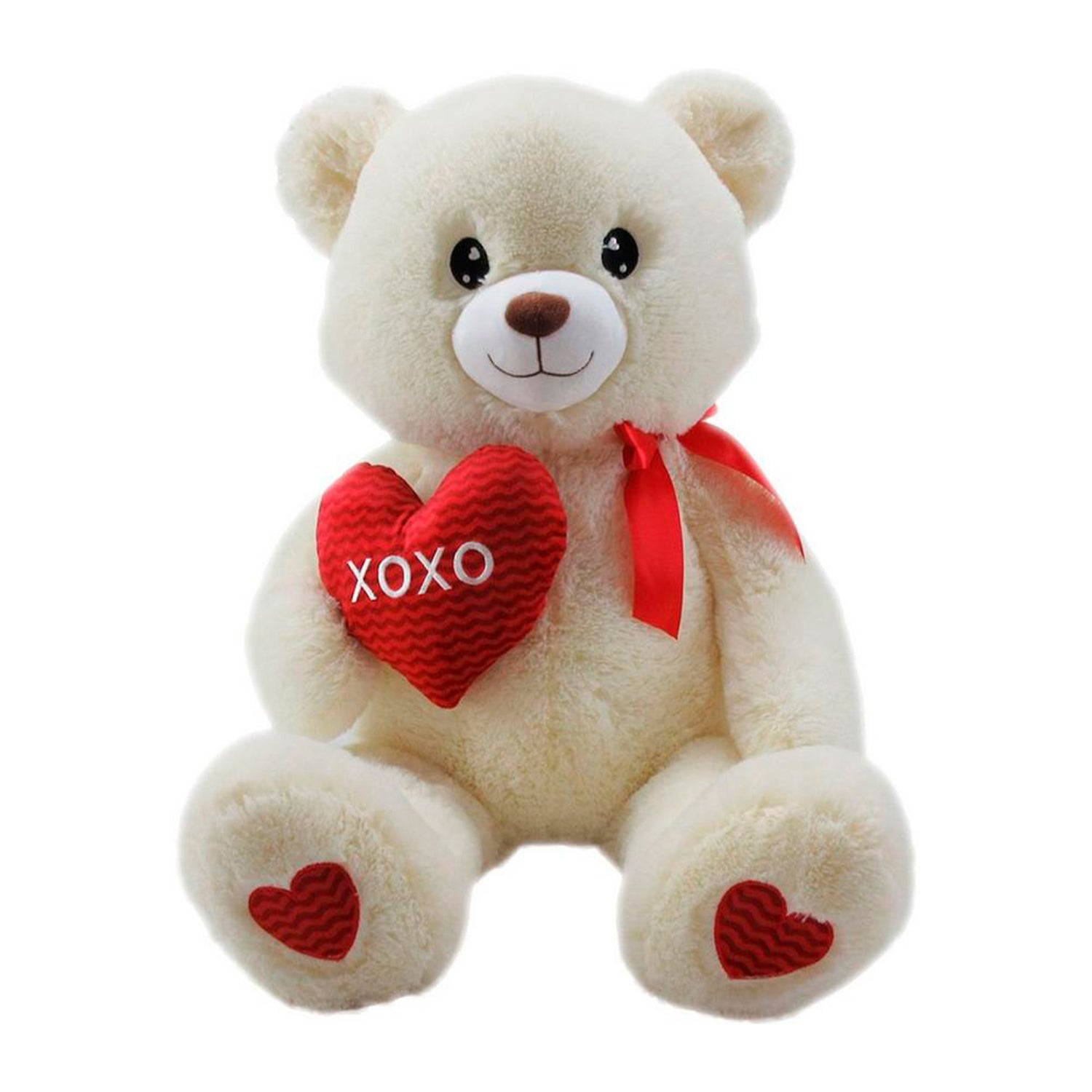 Peluche 25 cm Oso Corazon Rojo | Big Party