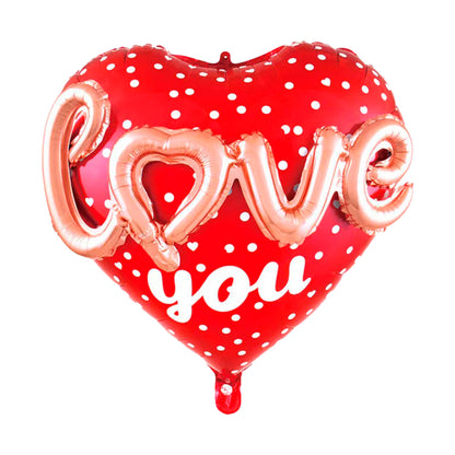 Set 5 Globos Corazon Love You | Big Party