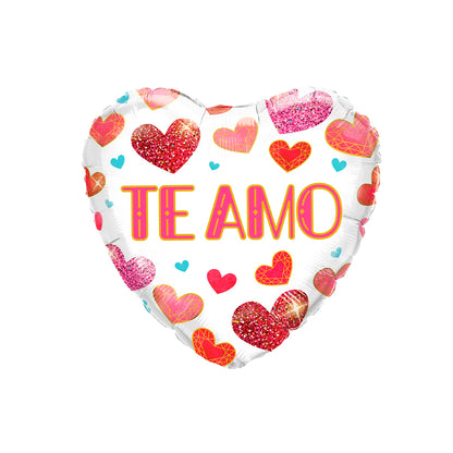 Set 5 Globos Corazon Impreso | Big Party