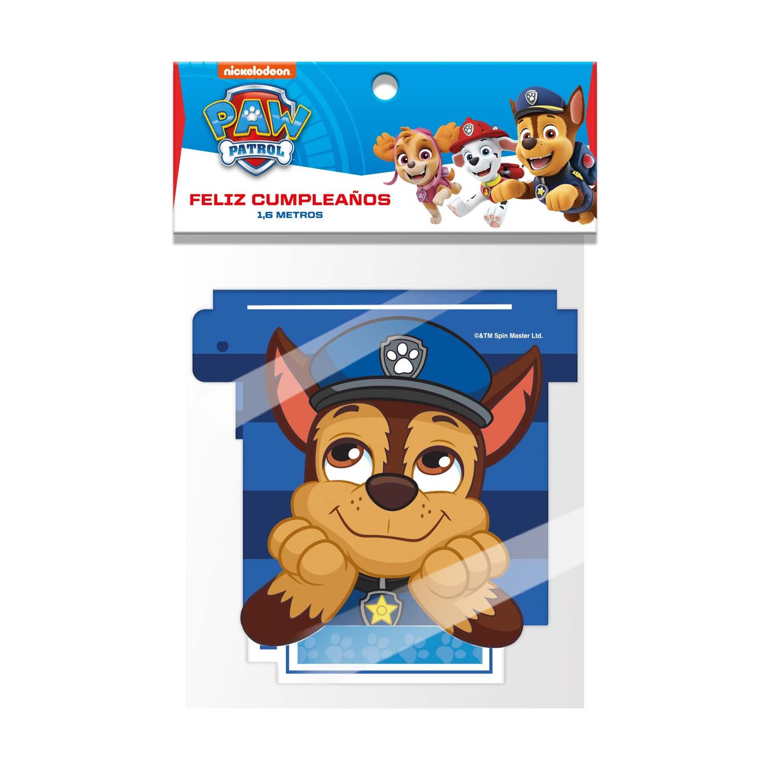 Feliz Cumpleaños 1,6 m | Paw Patrol