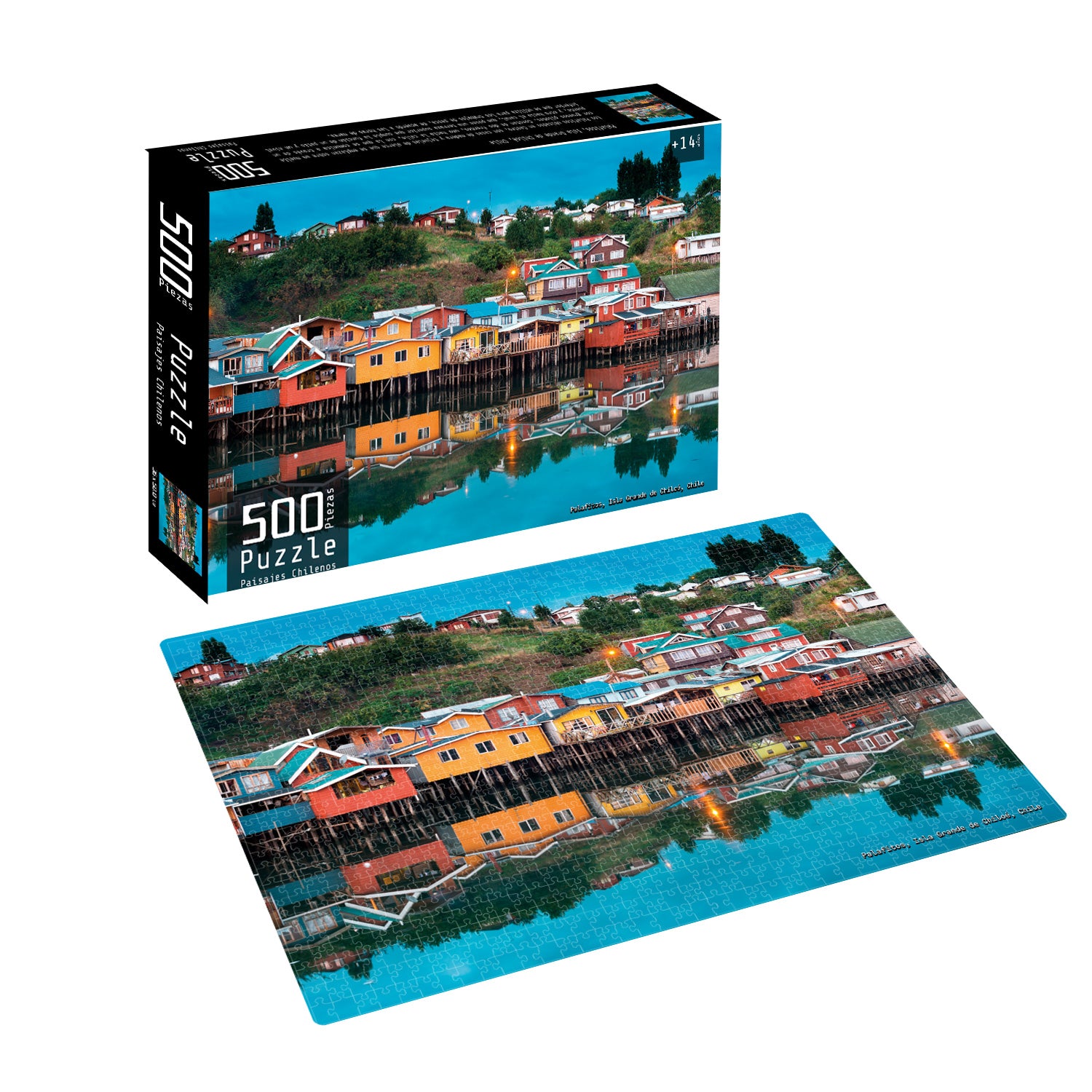 Puzzle 500 Piezas Paisajes Chilenos Chiloé | Nobel Gift