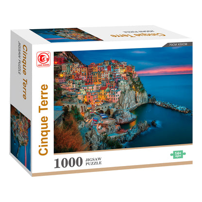 Puzzle 1000 Piezas Paisajes 23x19 cm Cinque Terre | Nobel Gift