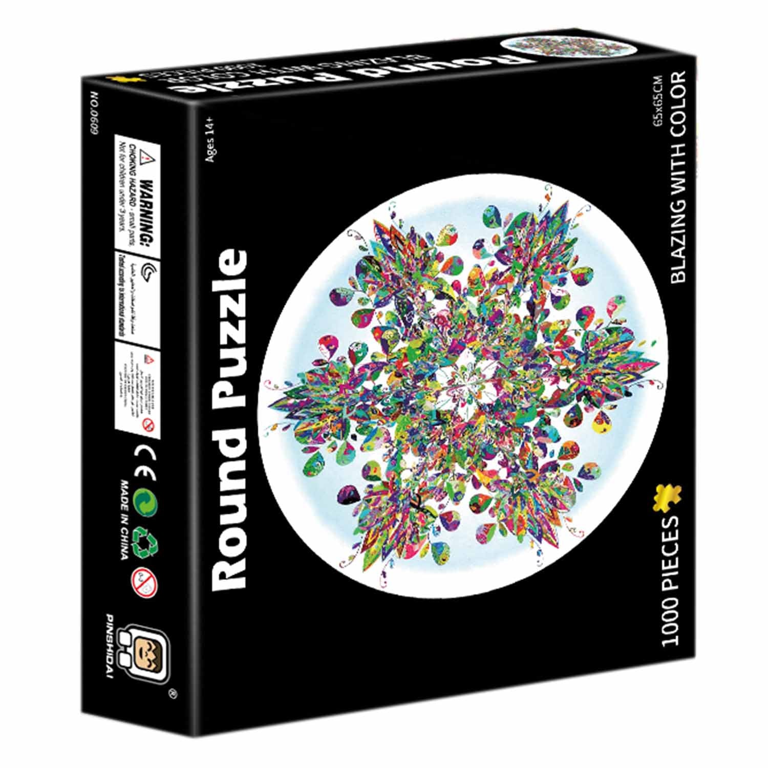 Puzzle Redondo 1000 Piezas 24x20x5 cm Mandala