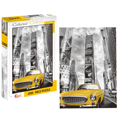 Puzzles 1000 Piezas Ciudades 37x27 cm Taxi