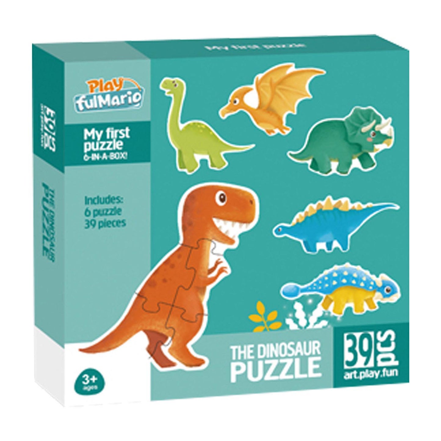 Puzzle Jumbo Extra Duras 39 Piezas Dinosaurio