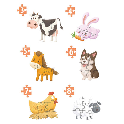 Puzzle Jumbo Extra Duras 39 Piezas Granja