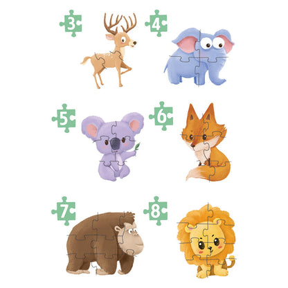 Puzzle Jumbo Extra Duras 39 Piezas Animales