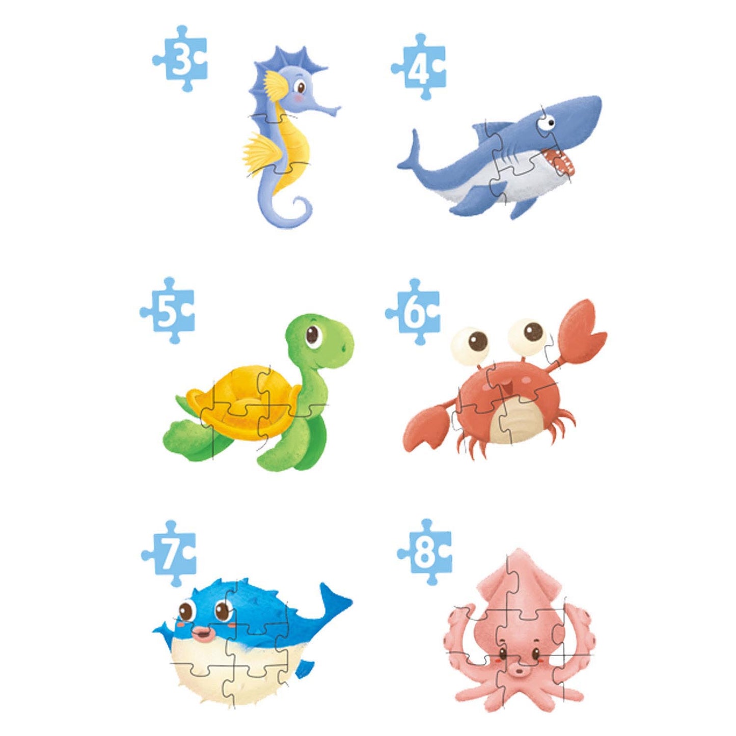 Puzzle Jumbo Extra Duras 39 Piezas Océano