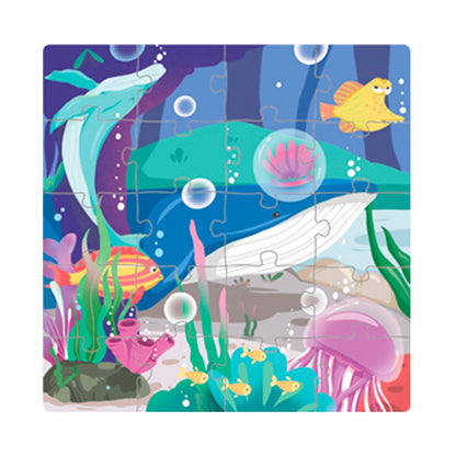Libro Puzzle Magnético 60 Piezas Sirena