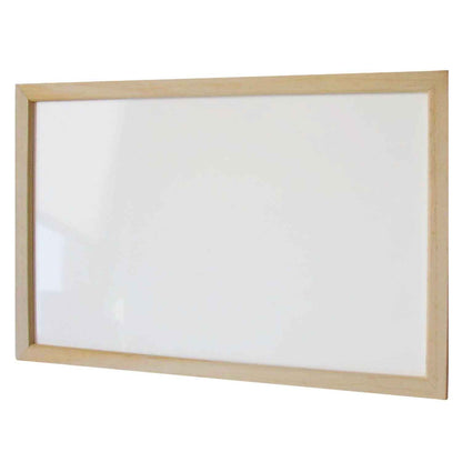 Pizarra Blanca Mural 30x45 cm Marco De Madera | Fultons
