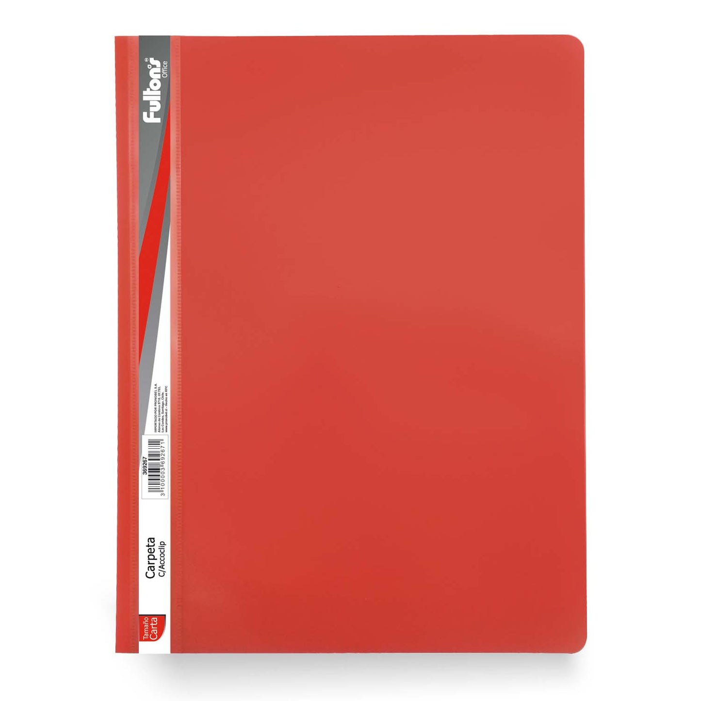 Carpeta Vinil Carta Rojo | Fultons