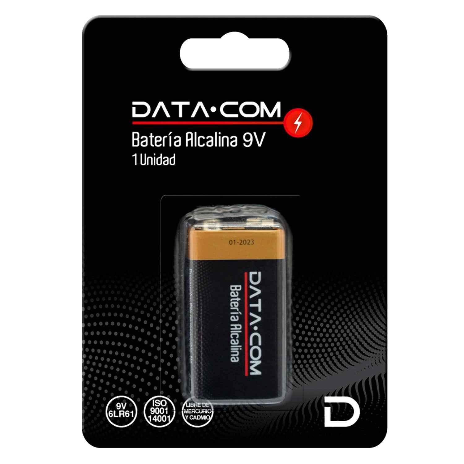 Batería 9V (1 Unidad) | Datacom