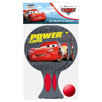 Set Deportivo Paletas De Madera | Cars Disney