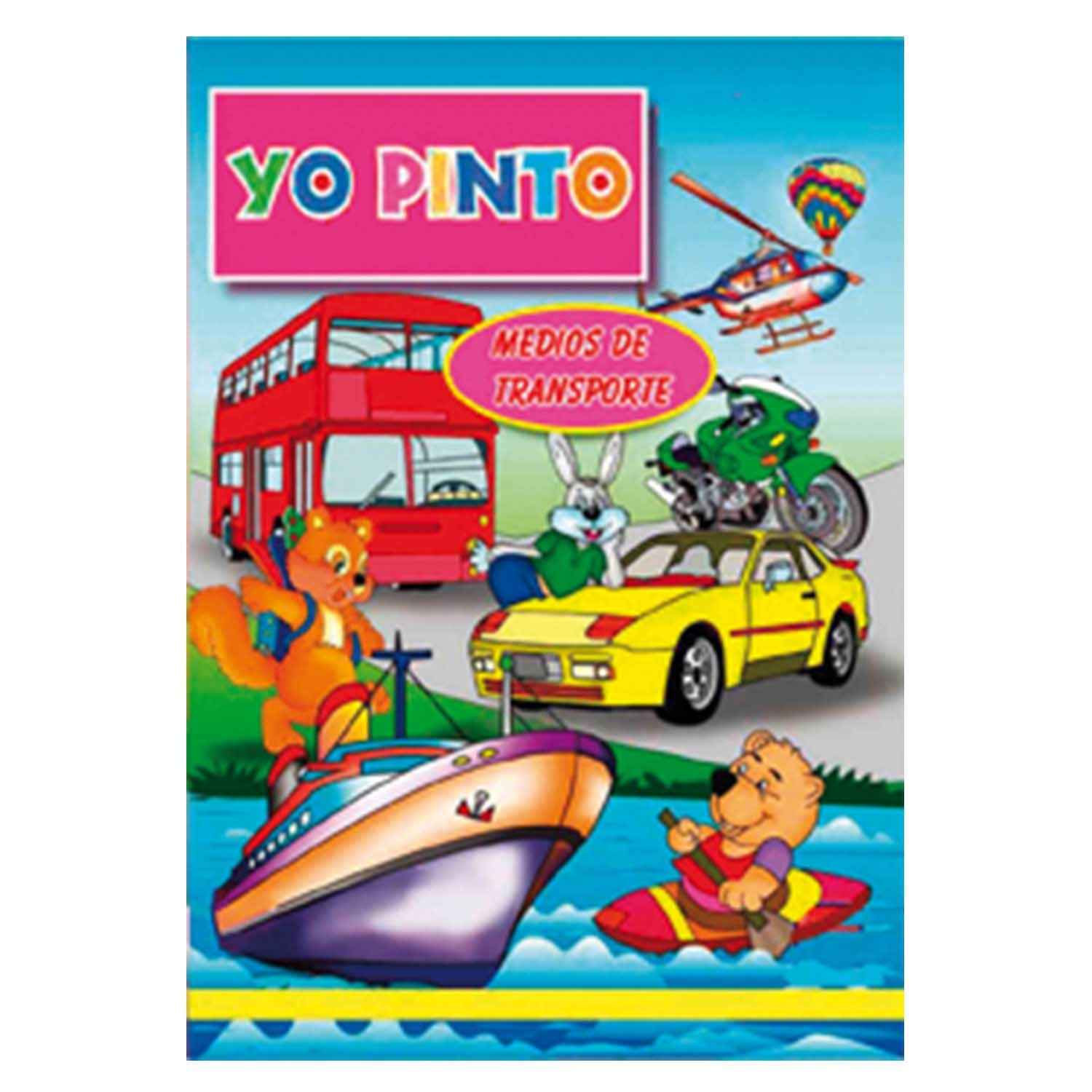 Libro Para Colorear Los Transportes | Art & Craft