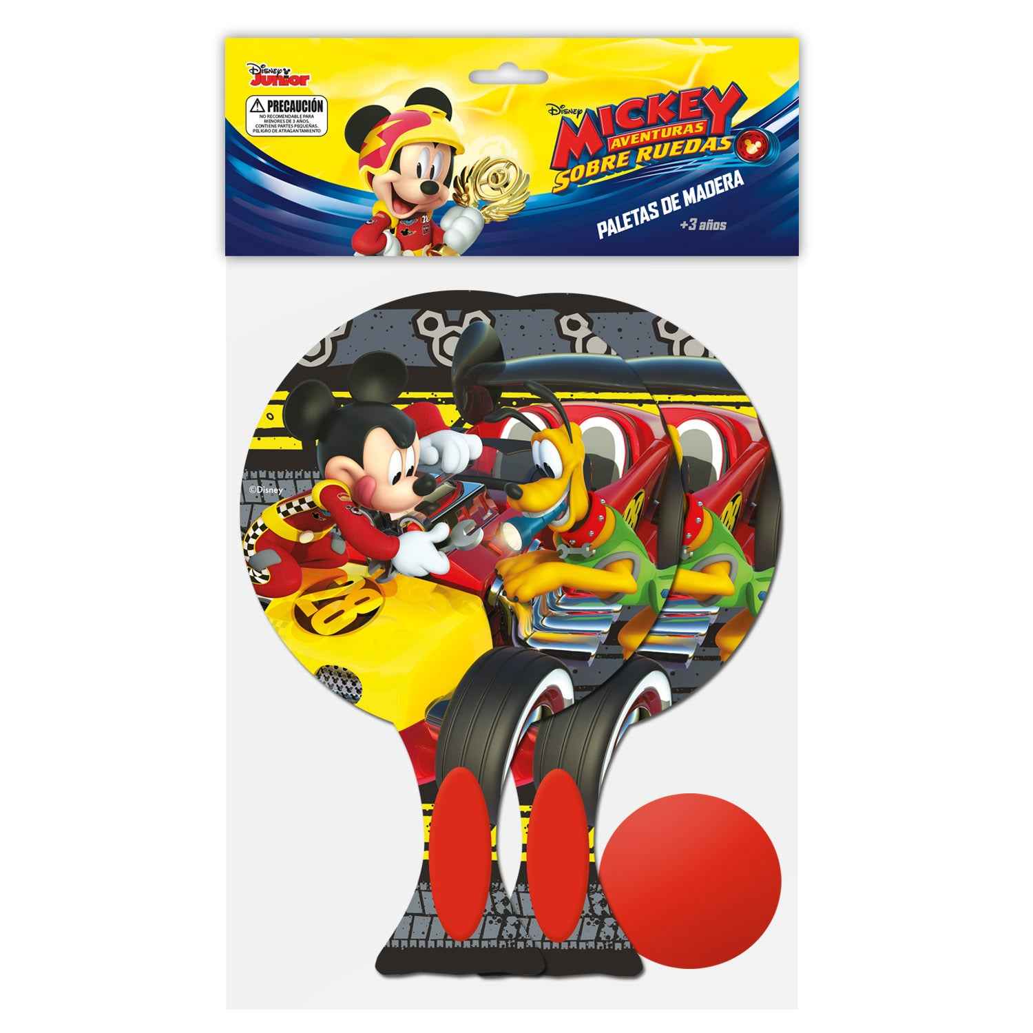 Set Deportivo Paletas De Madera | Mickey Disney