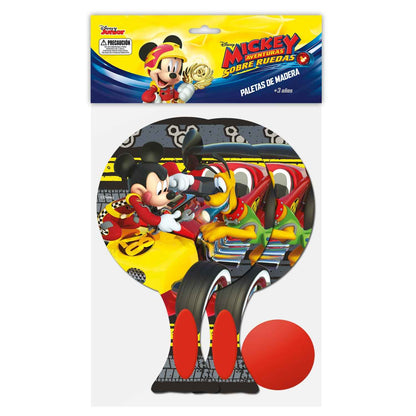 Set Deportivo Paletas De Madera | Mickey Disney