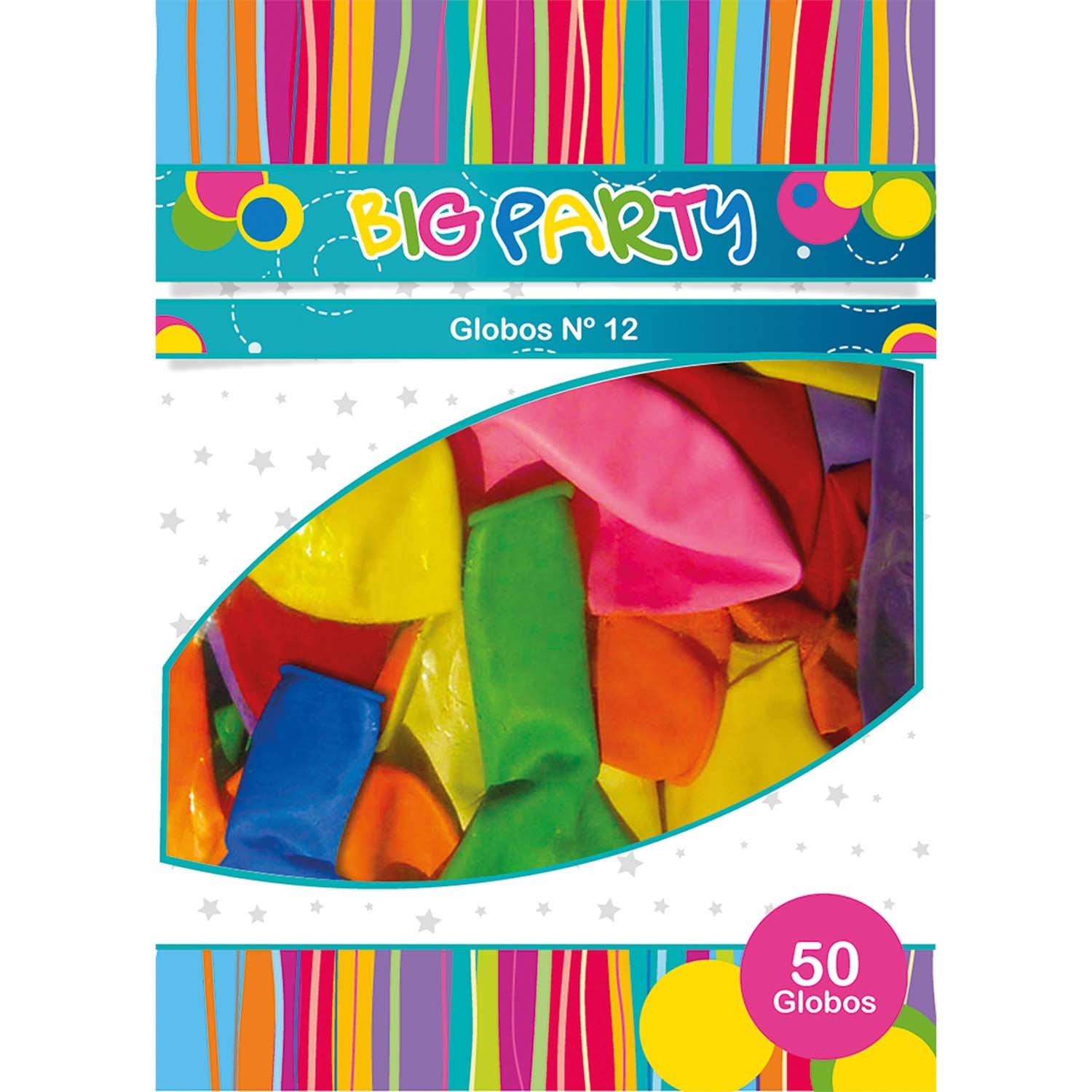 Set 50Un Globo Nº12 Colores Surtidos | Big Party