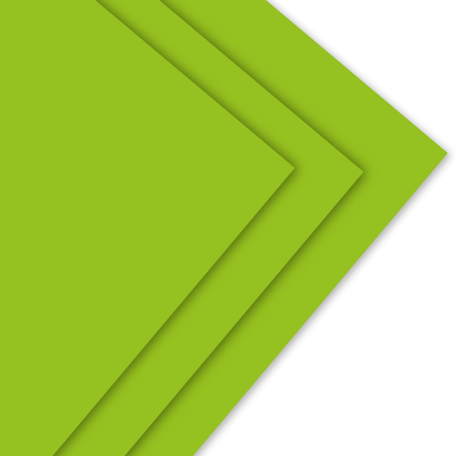 Goma Eva 20x30 cm 2 mm Verde Claro 10 Unidades | Art & Craft