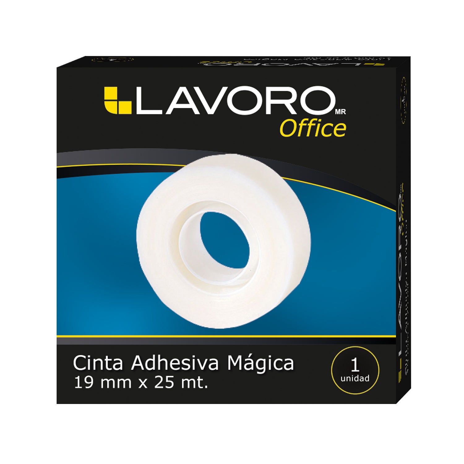 Cinta Adhesivo Mágica 19mmx25Mt | Lavoro