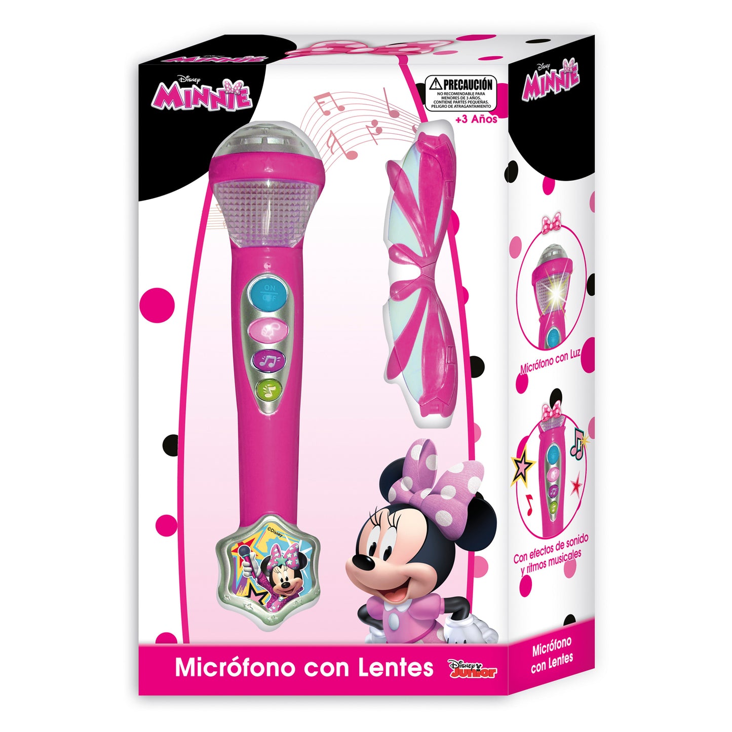 Micrófono Con Lentes | En Caja Minnie Disney