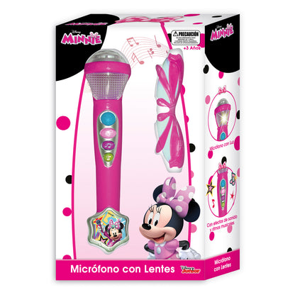 Micrófono Con Lentes | En Caja Minnie Disney