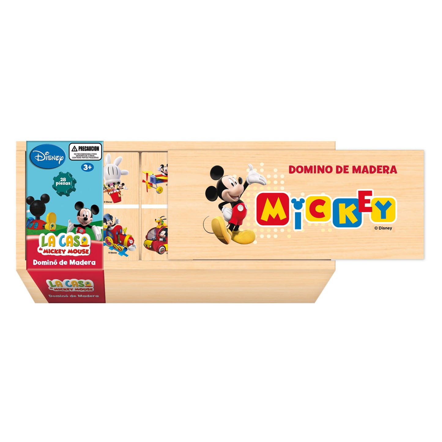 Didáctico Domino Madera Mickey | Disney