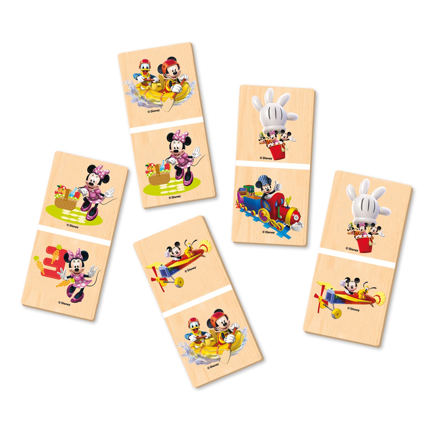Didáctico Domino Madera Mickey | Disney – Pronobel Chile