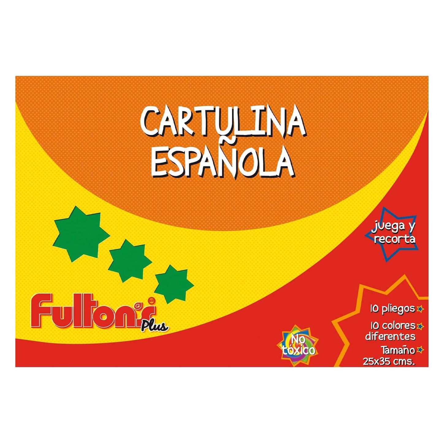 Carpeta con Papel Cartulina Española 10 Hojas | Fultons