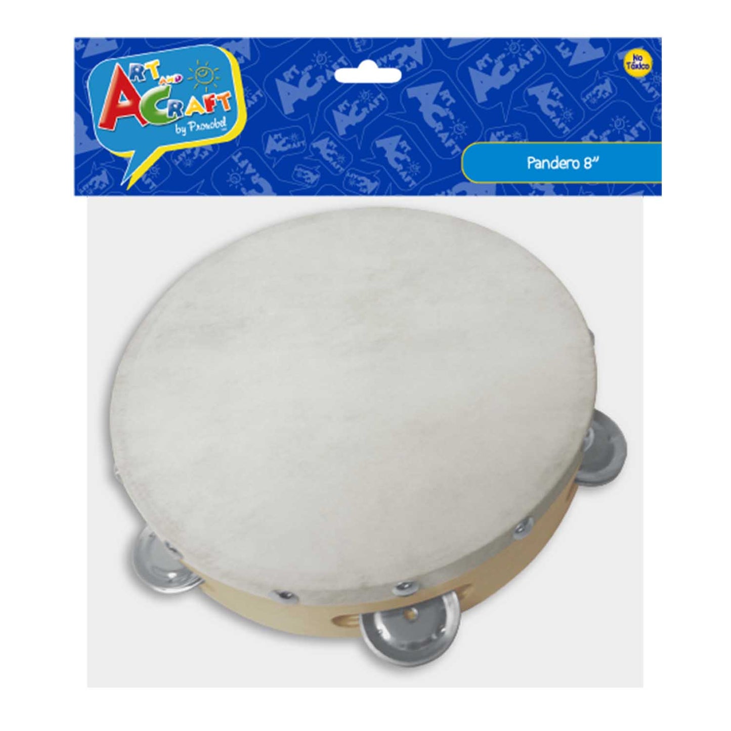 Instrumento Musical Pandero 8" | Art & Craft