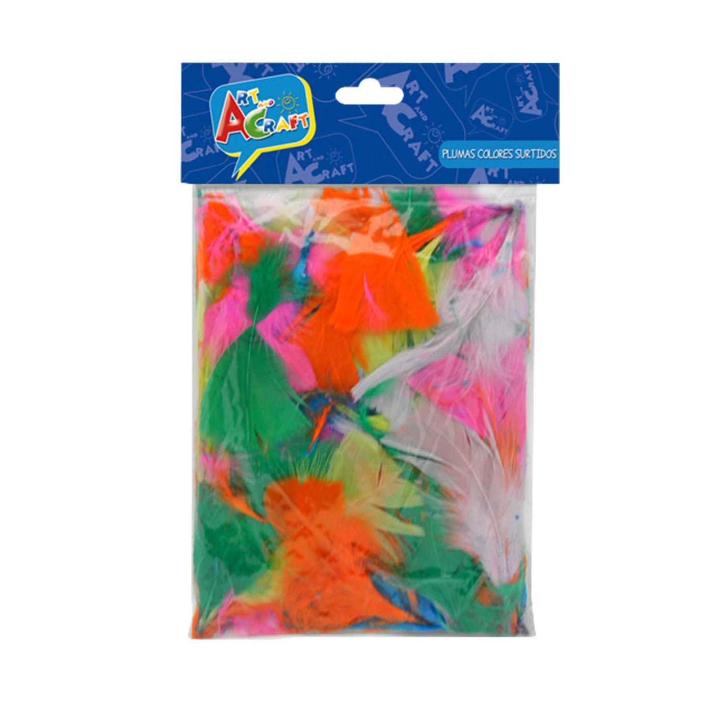 Plumas Col/Surtido 14 Grs Aprox | Art & Craft