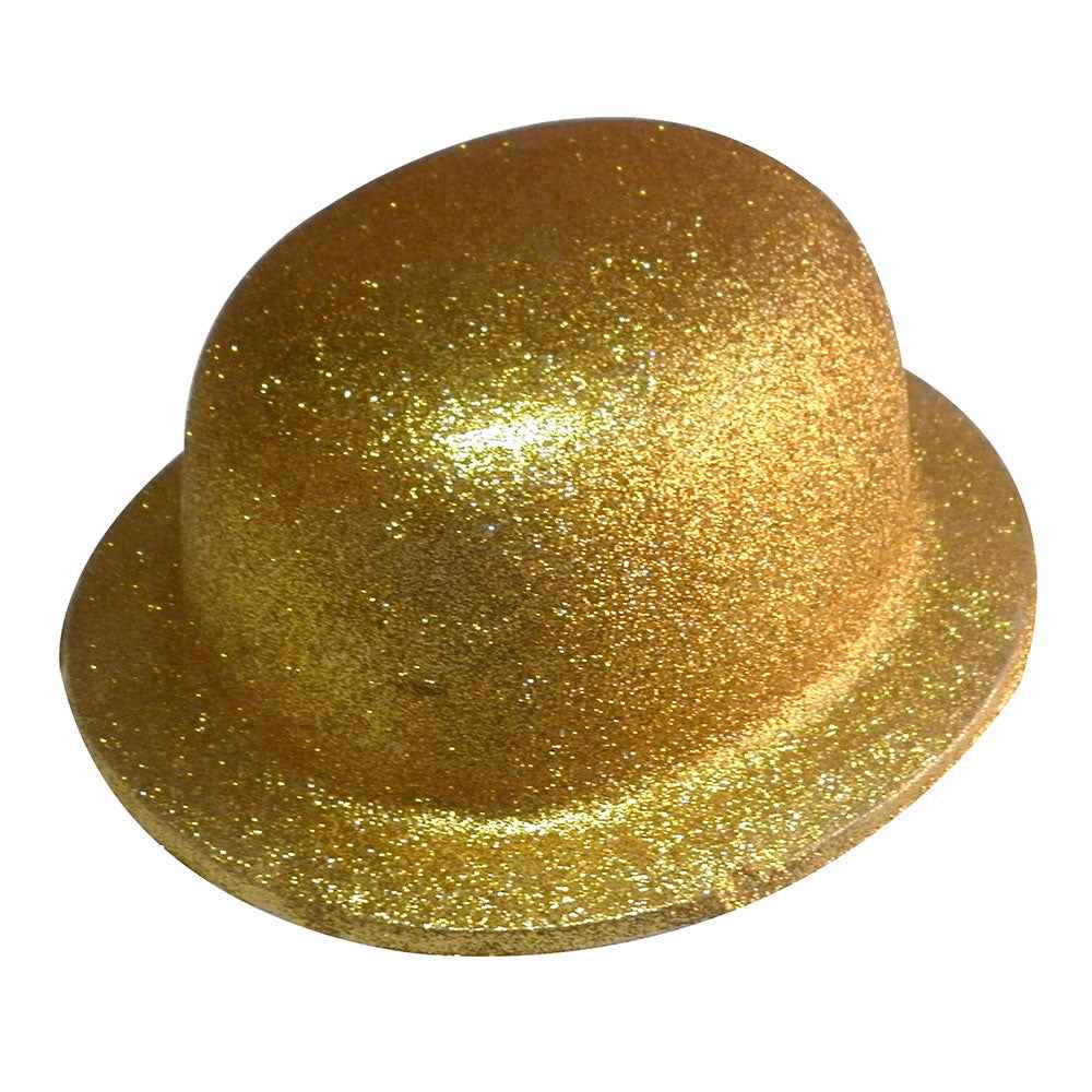 Gorro Chaplin Glitter Dorado/Plateado | Big Party