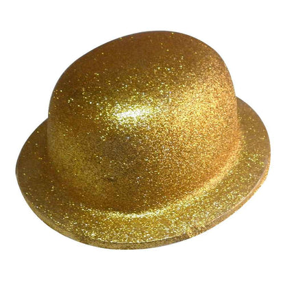 Gorro Chaplin Glitter Dorado/Plateado | Big Party