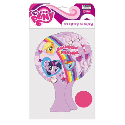 Set Deportivo Paletas De Madera |My Little Pony Hasbro