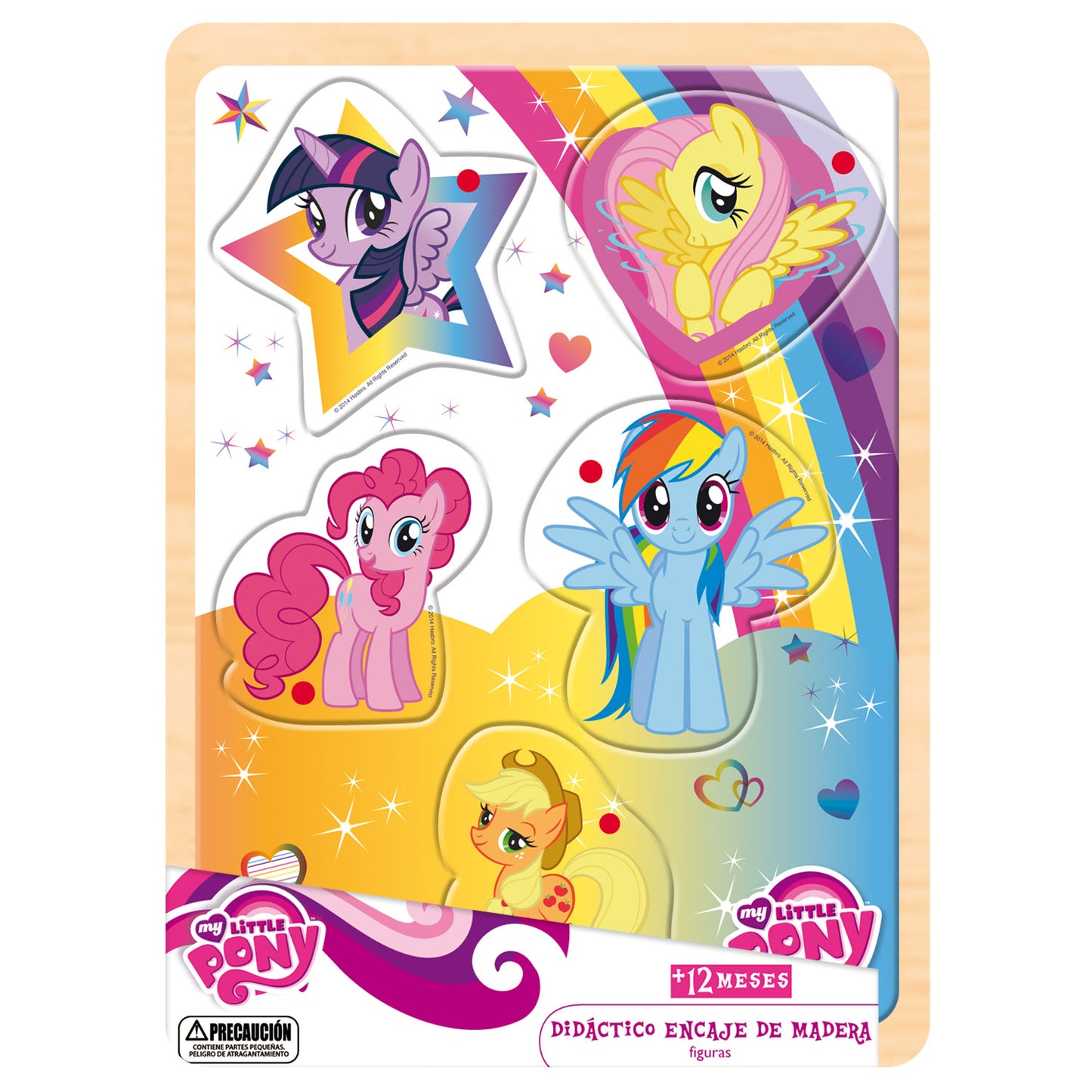 Encaje Madera Medios De Transporte | My Little Pony