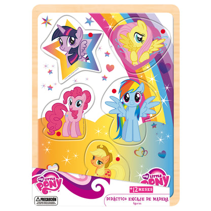 Encaje Madera Medios De Transporte | My Little Pony