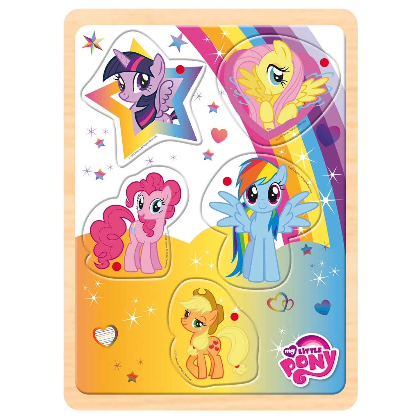 Encaje Madera Medios De Transporte | My Little Pony